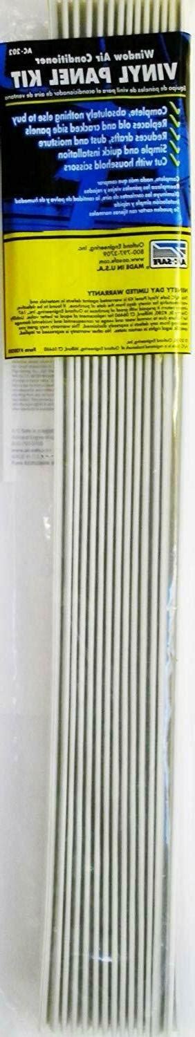 Genuine frigidaire 5304464991 air conditioner side panel $30.04. AC Safe Window Air Conditioner Vinyl Side Panel