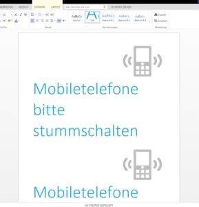 Jeder hat sein handy in der schule an. Poster Handys ausschalten 2 - Wordvorlage.de