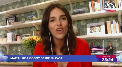Unas postales llenas de mucho amor, carisma y ternura, fue la descripción que dieron los seguidores de instagram de maría luisa godoy. María Luisa Godoy mostró a su bebé en "Vamos Chilenos"