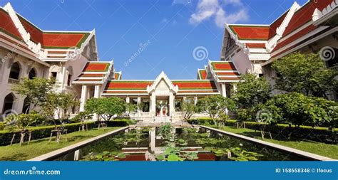 View Of Historic Buildings At Chulalongkorn University Editorial Stock