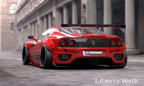 Tuning News Ferrari 360 Modena In Full Liberty Walk Attire