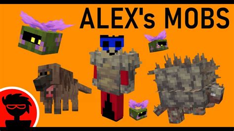 Minecraft Mods Alexs Mobs 1150 Caves And Cliffs Update Youtube
