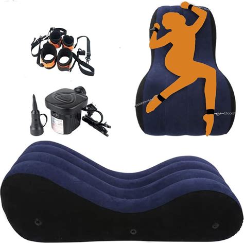 Buy Sex Sofa For Adult Sex Love Position Inflate Air Sofa With Bdsm Cuffs Kits Sex Enhance
