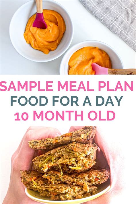 10 Month Old Meal Plan Nutritionist Approved Creative Nourish In