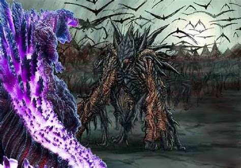 Shin Godzilla Vs Muto Prime And His Army Mutos Criaturas Fantásticas