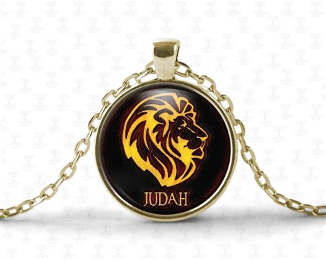 Lion Of Judah Necklace Hebrew Israelite Jewelry For Men And Etsy