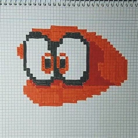 Cappy Super Mario Odyssey Pixel Art Hama Beads Pixel Art Pixel