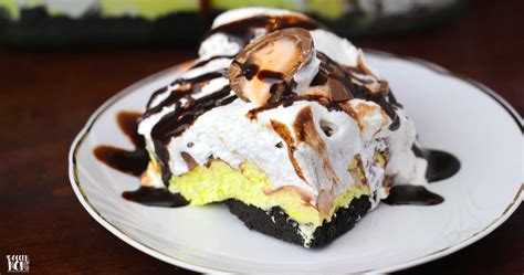 Makes 2 creme egg dipping bowls. Cadbury Creme Egg Dessert Lasagna - The Soccer Mom Blog