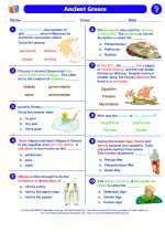 For some people, life in greece was good, and many lived in busy towns and cities. Ancient Greece. Social Studies Worksheets and Study Guides ...