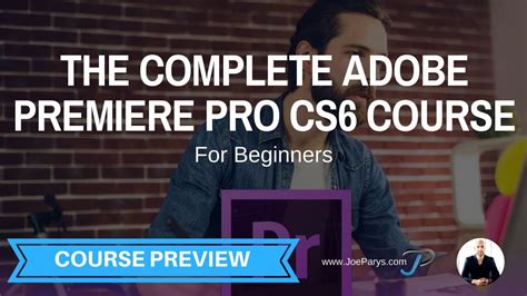 You will also get verifiable certificates (unique certification number and your unique url) when you complete each of them. The Complete Adobe Premiere Pro CS6 Course For Beginners ...