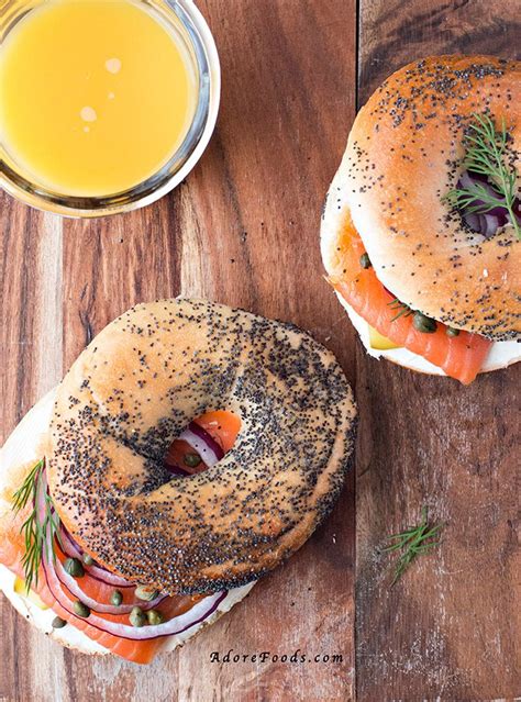 Scrambled eggs are a superb way to use up any leftovers. Healthy Smoked Salmon Bagel Breakfast