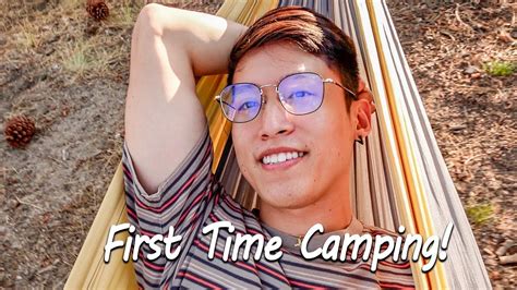 I Went Camping For The First Time Big Bear California Youtube