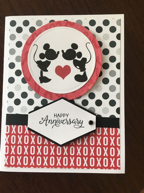 Disney Anniversary Happy Anniversary Anniversary Cards Wedding