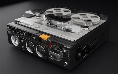 Mindhunter Sony Tc 510 2 Tape Recorder Finished Projects Blender