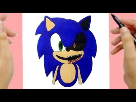 How to draw Sonic CÓMO DIBUJAR SONIC Sonic vs Sonic Exe sonic
