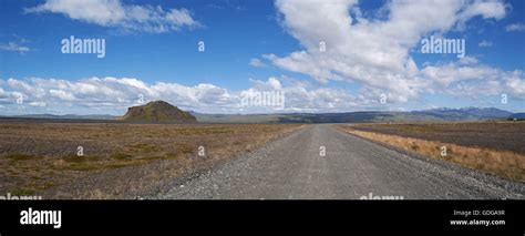 Iceland Landscape From The Route 1 Or The Ring Road A 1332