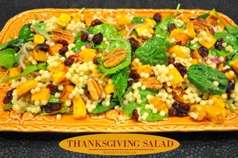 Thanksgiving Salad With Butternut Squash The Grateful Girl Cooks