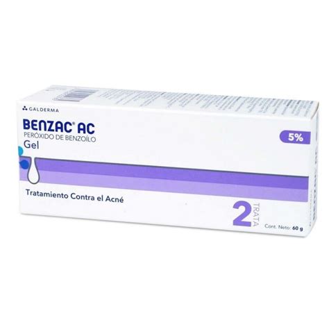 Benzac Ac 5 Gel Tópico 60 Gr Farmacias Meddica