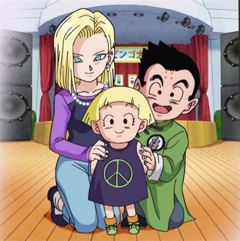Krillin Android 18 And Their Daughter Marron By Jamerson1 On Deviantart