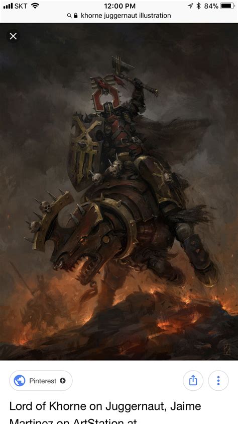 Khorne Juggernaut High Fantasy Fantasy Battle Fantasy Armor Medieval