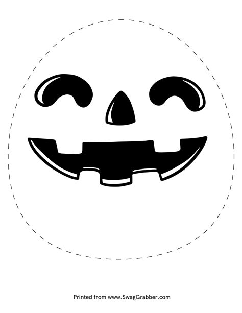 Free Printable Halloween Pumpkin Stencil Templates Swaggrabber