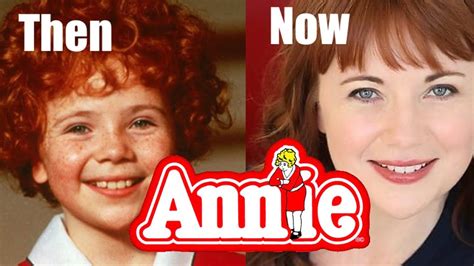 Annie 1982 Cast 🎶 Then And Now And Age 2020 Youtube