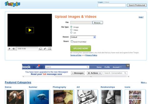 Popular Image Hosting And Photo Sharing Websites