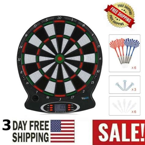 Halex Electronic Dart Board W Darts Ebay