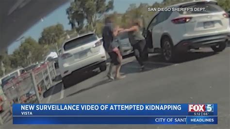 Surveillance Video Shows Alleged Attempted Kidnapping Youtube