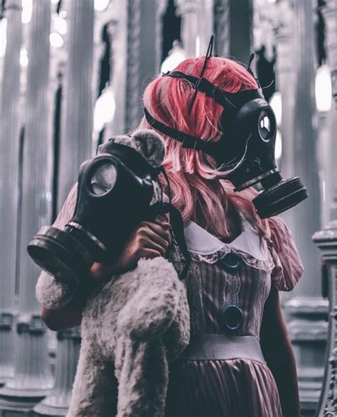Gas Mask Girl Wallpapers Wallpaper Cave