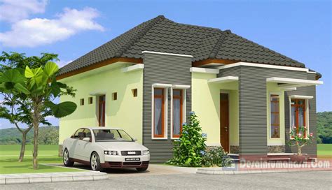 Desain rumah minimalis untuk perumahan type 45. Desain rumah sederhana