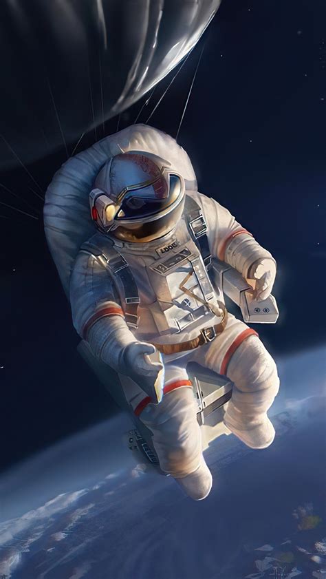 Astronaut Up The Earth Wallpaper 4k Hd Id5272