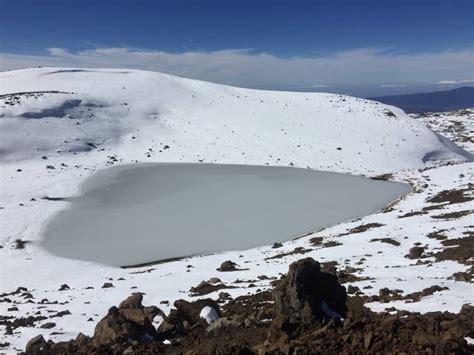 Lake Waiau Atop Mauna Kea Nearly Full Or Full Since Fall 2014 West