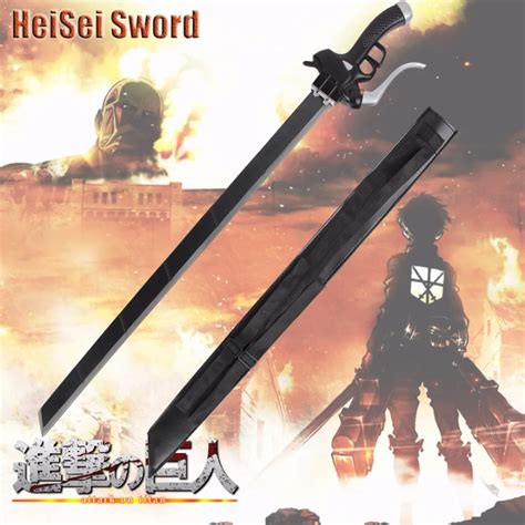 Attack On Titan Sword Hand Forged Steel Cosplay Anime Katana Japanese