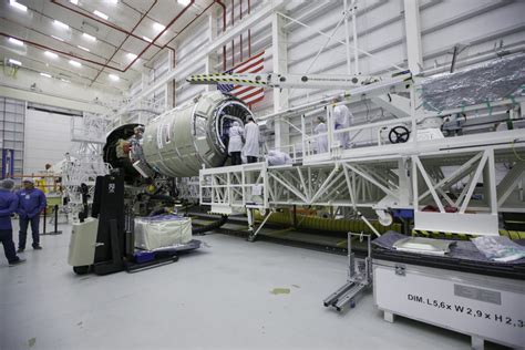 Cargo Loading For Orbital Atks Crs 9 Cygnus Spacecraft Northrop Grumman