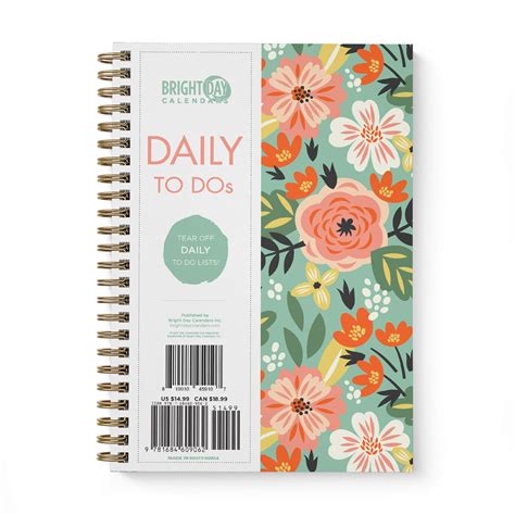 Buy To Do List Daily Task Checklist Planner Time Management Notebook By