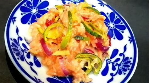 Grill ikan salmon bersama salad via resepinannie.blogspot.com. Resepi Ikan Salmon Salai / Resepi Fillet Ikan Salmon ...
