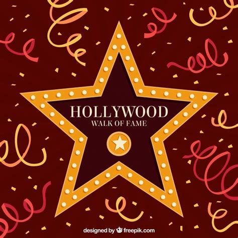 Hollywood Star Vector At Getdrawings Free Download
