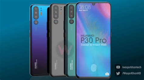 The functionality can be enabled or disabled. Huawei P30 Pro muestra su posible diseño en una imagen ...