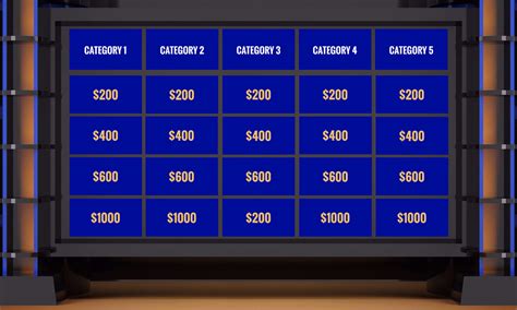 Did you know there's an extra, sixth clue written for each jeopardy! Jeopardy Presentation Prezi Template | Prezibase