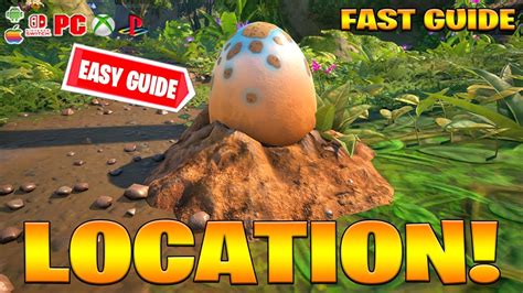 Where To Find Raptors Eggs Location In Fortnite How To Get Raptors