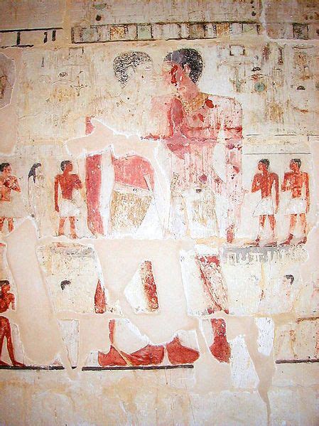 Khnumhotep And Niankhkhnum Antiguo Arte Egipcio Arte Egipcio Piedras Pintadas