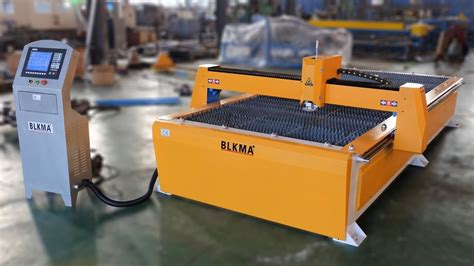 Plasma Ms Plate Cutting Machineautomatical Cnc Plasma Cutter For Sale From Blkma Company Youtube