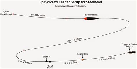 Target underwater cover like boulders, logs and stumps by rolling a snagless setup like a spinnerbait over and onto the sides of the cover. Z Fly Fishing: Speydicator Leader Setup