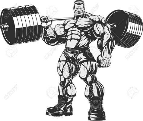 Gym Art Bodybuilding Fitness Logo