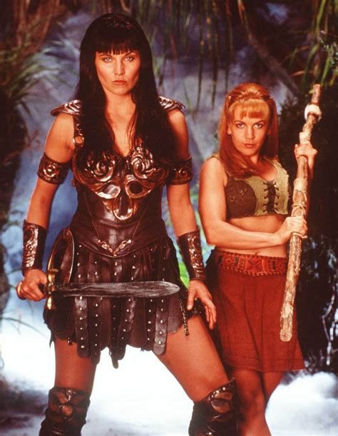 Xena Warrior Princess And Gabrielle Lucy Lawless And Renee Oconnor Reunite Daily Star