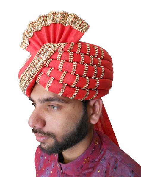 Traditional Wedding Men Hat Turban Indian Handmade Groom Pagri Safa