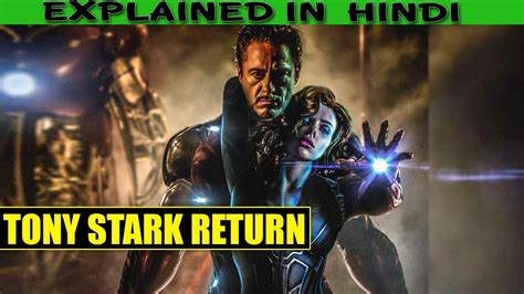 Tony Stark Return In Black Widow Movie Explained In Hindi Youtube