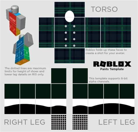 Dark Green Lattice Coat Roblox Clothes Free Design Templates For All