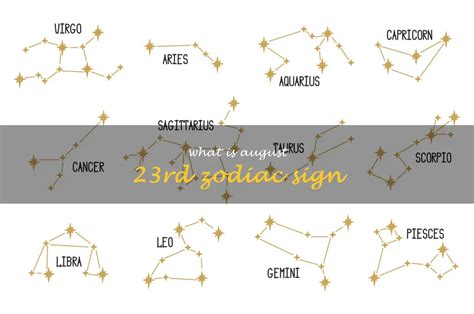 August 23rd Zodiac Sign Explained Shunspirit